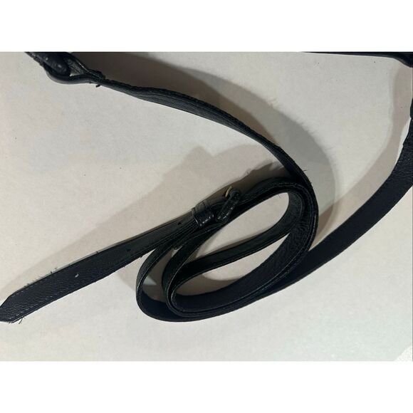 Johnny Was Johnny Was Axton Embroidered Leather Pull Closure Purse Crossbody Bag - Picture 10 of 12